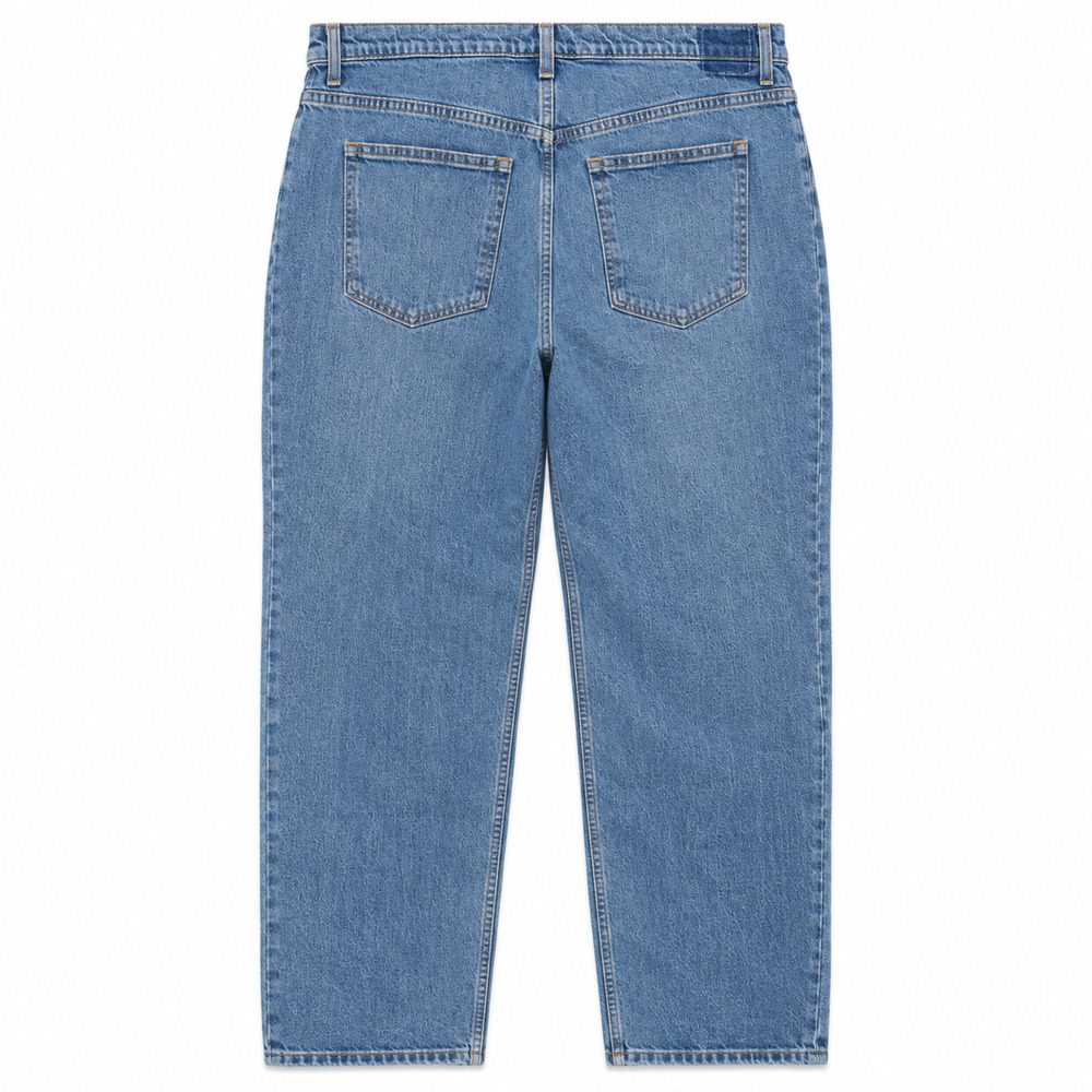 Abercrombie & Fitch 90s Straight Ultra High Rise Jeans Womens 20R Blue Denim NWT - Picture 2 of 16